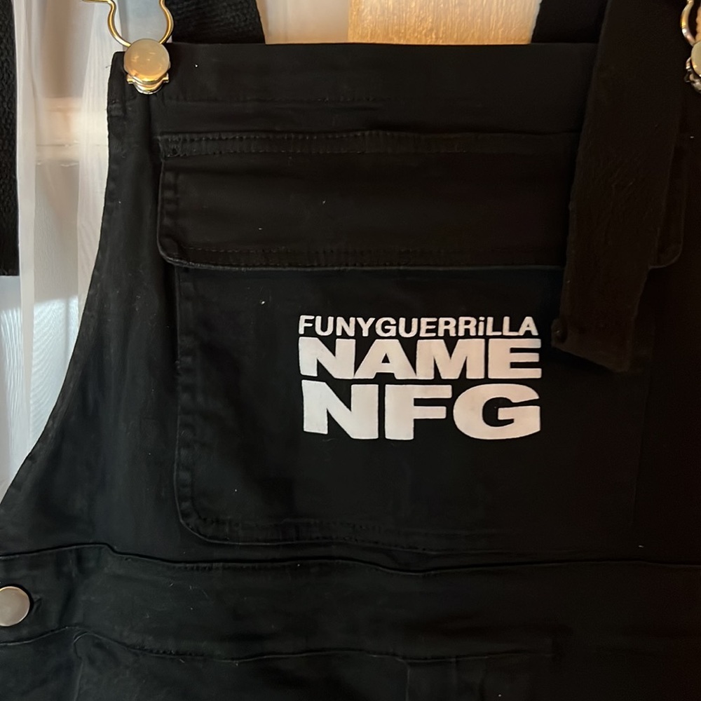 Name Funy Guerrilla Nfg Overall Women’s Large Black